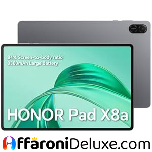 HONOR Pad X8a, Tablet Wi-Fi 11 pollici, 4 GB+128 GB