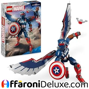 LEGO Marvel Nuovo Personaggio Costruibile di Captain America