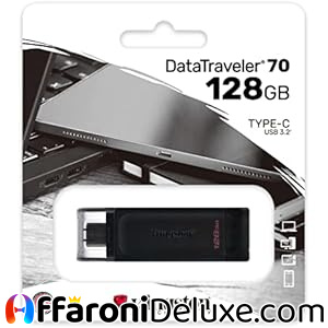 Kingston DataTraveler 70 128GB Drive Flash USB-C
