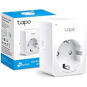 Tapo P110 Presa Intelligente con monitoraggio energetico, compatibile con Alexa e Google Home, 16 A, 3680 W
