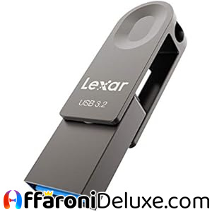 Lexar Chiavetta USB 3.2 128 GB, USB C & USB A
