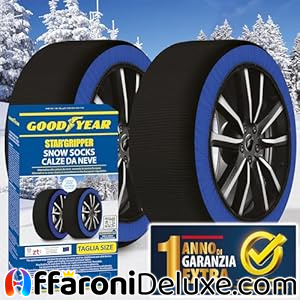 Goodyear Star Gripper Calze da Neve Omologate Italia EN 16662-1:2020
