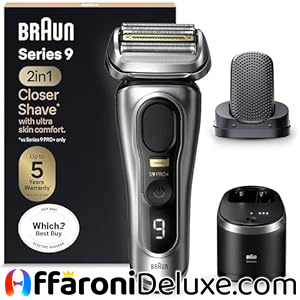 Braun Series 9 PRO + Rasoio Elettrico Barba