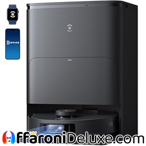 ECOVACS T30S PRO Robot Aspirapolvere Lavapavimenti, 11000Pa