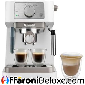 De'Longhi EC260.W Stilosa Caffettiera 15 Bar, 1,0 l
