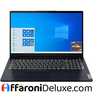 Lenovo IdeaPad 3 Notebook 15,6”, FHD (1920x1080), AMD Ryzen 7 5700U, 512GB SSD, RAM 8GB