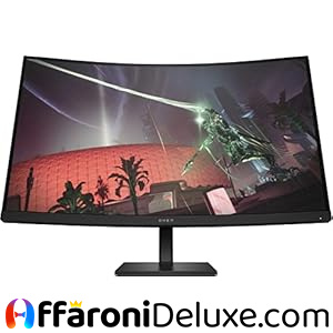 HP OMEN 32c Monitor curvo gaming 80 cm (31.5") 2560 x 1440 pixels Quad HD Noir