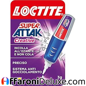 Loctite Super Attak Creative, Colla liquida trasparente con applicatore a penna 3g