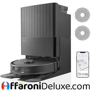 roborock Qrevo S Set Robot Aspirapolvere 7000Pa con Stazione Autopulente