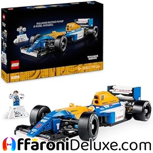 LEGO Icons Williams Racing FW14B e Nigel Mansell