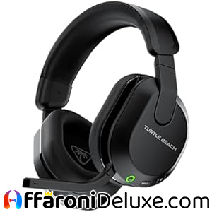 Turtle Beach Stealth 600 Nero PlayStation Cuffie da Gioco Wireless con 80 ora Batteria