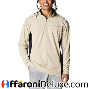 Columbia Klamath Range 2 Half Zip Felpa in Pile Uomo