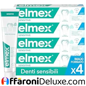 Elmex Dentifricio Sensitive 4x75ml