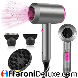 CASAMAA Asciugacapelli Professionale Ionico Phon Capelli