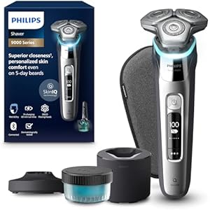Philips Shaver S9000, Rasoio elettrico Wet & Dry uomo