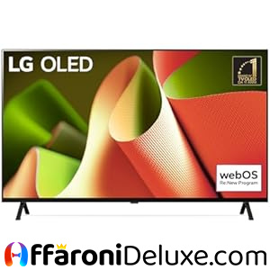 LG OLED 65'', Serie B4 2024, OLED65B46LA, Smart TV 4K