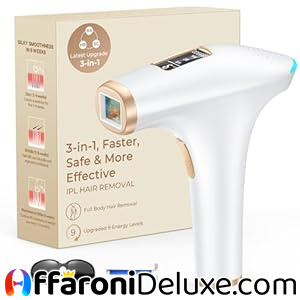 Haarlosy IPL Epilatore Luce Pulsata con 9 Livelli di Energia