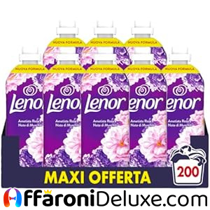 Lenor Ammorbidente Lavatrice Concentrato, 200 Lavaggi (8X25)