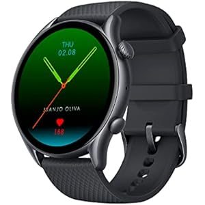 Amazfit GTR 3 Pro, 46 mm Smartwatch Orologio Intelligente Alexa Integrato