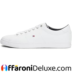 Tommy Hilfiger Essential Leather Sneaker, Scarpe Uomo
