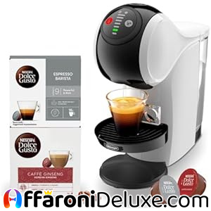 De'Longhi Dolce Gusto Genio S EDG226.W, Macchina Caffè in Capsule, Include 32 Capsule