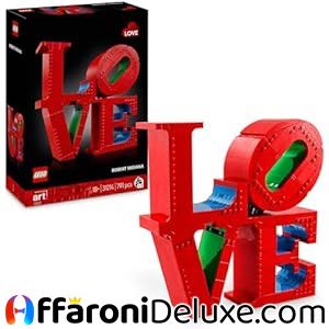 LEGO Art LOVE 31214, kit da costruire per adulti