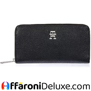 Tommy Hilfiger Emblem Large portafoglio donna con zip
