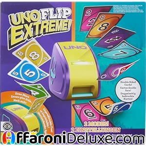UNO Flip Extreme Gioco di carte che combina UNO Flip e UNO Extreme