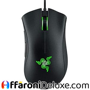 Razer DeathAdder Essential (2021) Mouse da Gioco Cablato con Sensore Ottico da 6400 DPI