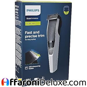 Philips Beardtrimmer Series 3000 BT3206/14 Regolabarba con Batería