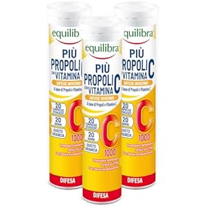 Equilibra Integratori Alimentari, Più Propoli con Vitamina C