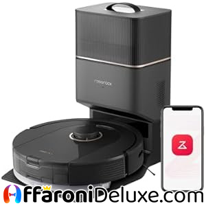 roborock Q5 Pro+ Robot Aspirapolvere e Lavapavimenti con Svuotamento Automatico Polvere