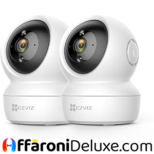EZVIZ C6N, 2 Telecamere Wi-Fi Interno 1080p