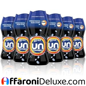 Lenor Unstoppables Dash Profumatore Bucato Lavatrice, Maxi Formato 6 x 195g