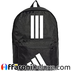 adidas Classic Three Stripes Backpack Back To School Zaino Unisex Adulto
