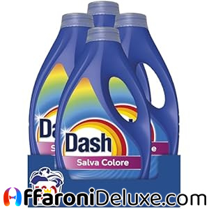 Dash Salva Colore Detersivo Liquido Lavatrice, 100 Lavaggi (4x25)