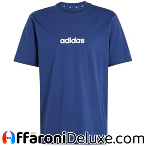 Adidas Essentials Linear Single Maglietta da Uomo