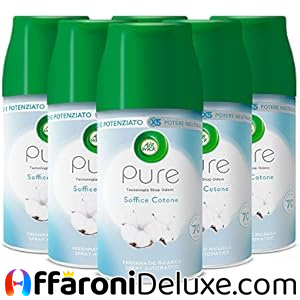 Airwick Freshmatic Ricariche 6 x Profumatore per Ambiente, 250 ml