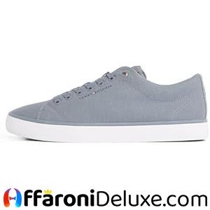 Tommy Hilfiger TH Hi Vulc Low Core Canvas Sneaker Uomo