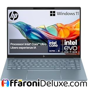 HP Pavilion Plus 14-ew1004sl Notebook, Intel Core Ultra 5-125H