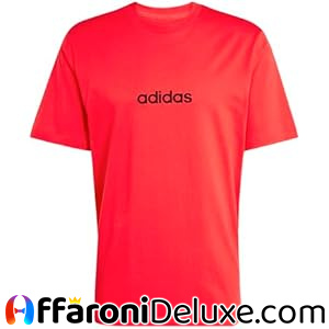 Adidas Essentials Linear Single Jersey Tee Maglietta da Uomo
