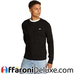 Tommy Jeans Tjm Slim Essential Light Sweater Maglione da uomo