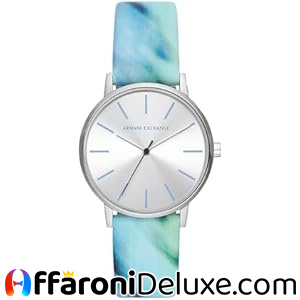 Armani Exchange Orologio da donna a tre sfere in acciaio