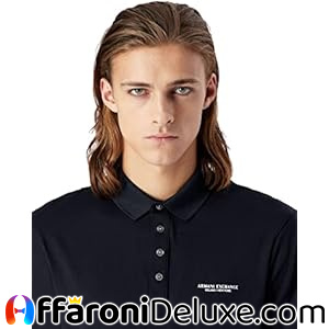 Armani Exchange 4 Buttons Polo da Uomo