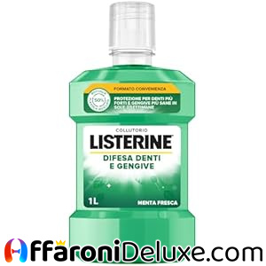 LISTERINE Collutorio Difesa Denti e Gengive 1L