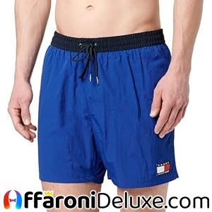 Tommy Hilfiger Medium Drawstring con Coulisse Pantaloncino da Bagno da uomo