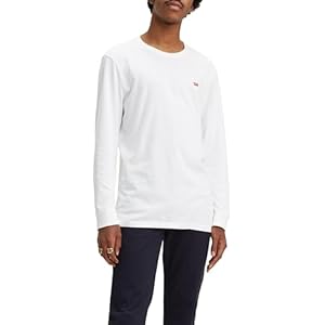 Levi's Long-Sleeve Original Housemark Tee Maglietta da Uomo