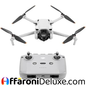 DJI Mini 3, Mini drone con fotocamera leggero e pieghevole con video in 4K HDR