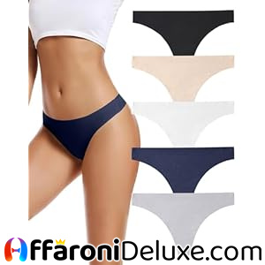 VOENXE 5x Perizomi Donna Senza Cuciture