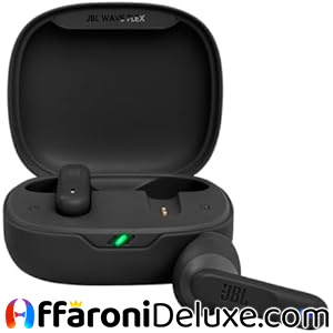JBL Wave Flex Auricolari Wireless In-Ear Bluetooth, Waterproof IP54 e Antipolvere IPX2